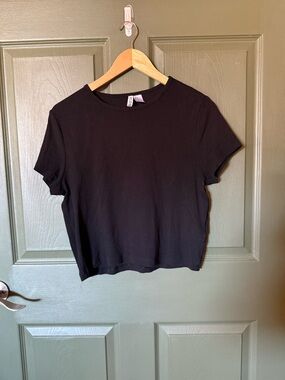 Divided Black Short Sleeve Crewneck Tee